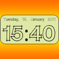Clock Widget digital