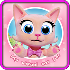 Cute Kitty: My Virtual Cat Pet آئیکن