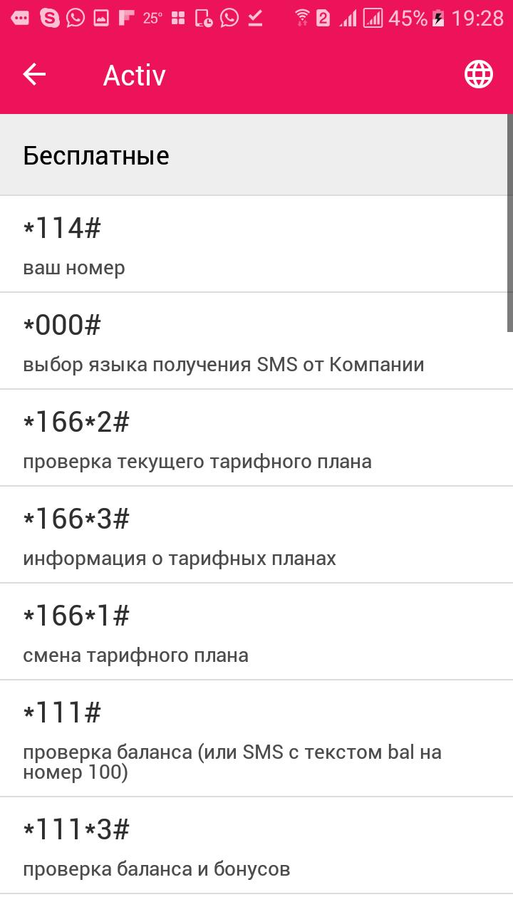 Телефон казахстана смс. Узнать свой номер Актив. Полезные USSD команды. Тарифные планы Актив. Как проверить тариф на активе.