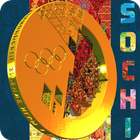 Sochi Gold Live Wallpaper Free icône