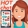 Hot video chat icon