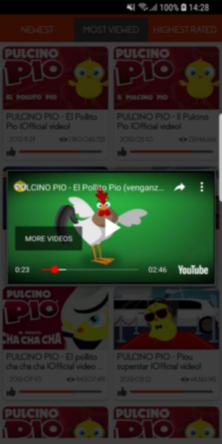scarica video il pulcino pio da