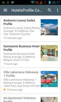 Hotels Profile capture d'écran 2