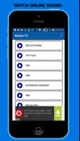 MOBILE TV:ONLINE LIVE HD TV imagem de tela 3