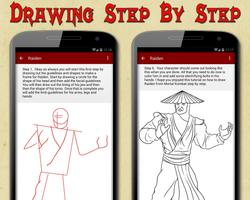 How To Draw Mortal Kombat screenshot 2