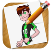 Learn How to Draw Ben 10