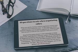 2 Schermata HOW TO NEGOTIATE YOUR SALARY