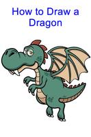 How to Draw a Dragon Cartoon постер