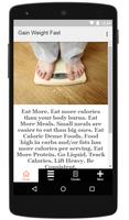 How To Gain Weight Fast Cartaz
