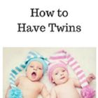 How to have twins ícone