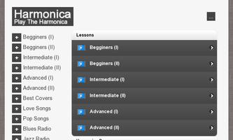 برنامه‌نما Harmonica Lessons عکس از صفحه