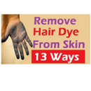 How to remove hair dye from skin APK