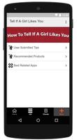 برنامه‌نما How To Tell If A Girl Likes You عکس از صفحه