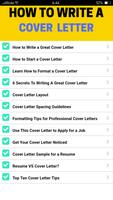 How To Write A Cover Letter 2018 captura de pantalla 2