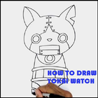 how to draw yo kai watch icono