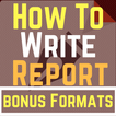 HOW TO WRITE A REPORT