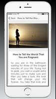 برنامه‌نما How To Tell If Your Pregnant عکس از صفحه