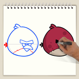 Drawing Lesson Angry Birds أيقونة
