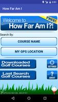 1 Schermata How Far Am I? - GPS Golf