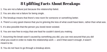 HOW TO GET OVER SOMEONE