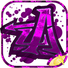 How to draw graffiti - easy🖌 أيقونة