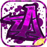 How to draw graffiti - easy🖌 أيقونة