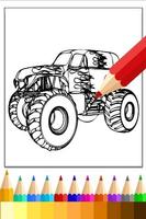 How to Draw Monster Truck Fans Ekran Görüntüsü 1