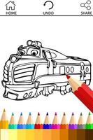 How to Draw for Chugging train-poster