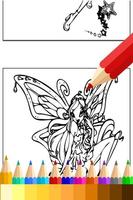 How to Draw WinX Coloring Book الملصق