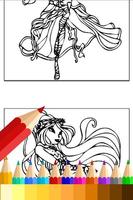 How to Draw WinX Coloring Book スクリーンショット 2