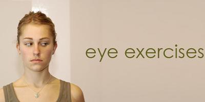 Eye Exercises - Eye Training Affiche