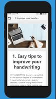 How To Improve Handwriting capture d'écran 1