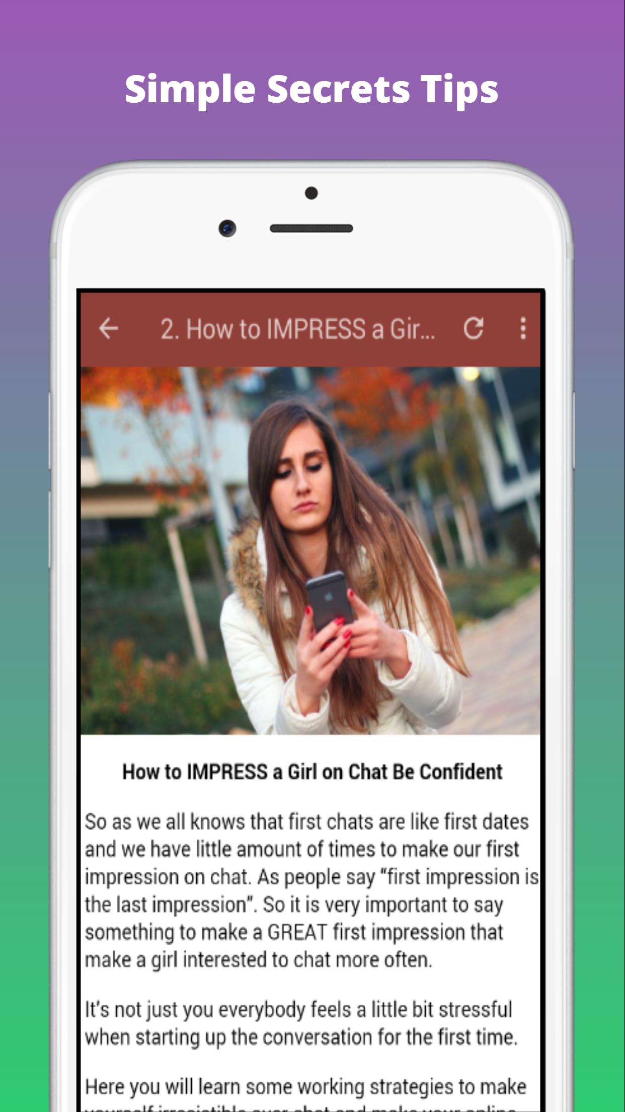 How To Impress A Girl On Chat for Android - APK Download