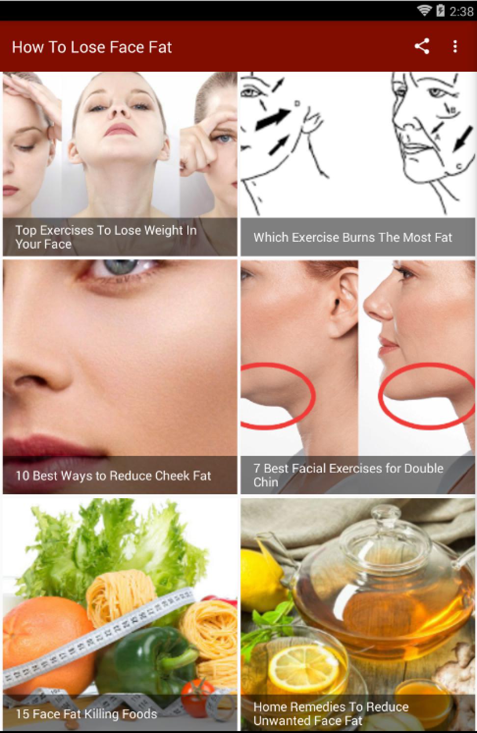 HOW TO LOSE FACE FAT für Android - APK herunterladen HOW TO LOSE FACE FAT für Android - APK herunterladen