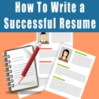 HOW TO WRITE A RESUME আইকন