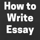 HOW TO WRITE AN ESSAY آئیکن