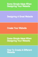 How To Create A Website تصوير الشاشة 2