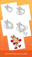 Learn to Draw Christmas スクリーンショット 1