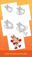 Learn to Draw Christmas скриншот 1
