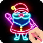 Draw Glow Christmas иконка