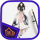 How to Draw Dresses आइकन