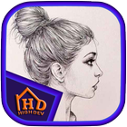 How to Draw Realistic Hair আইকন