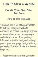 How To Make a Website screenshot 2
