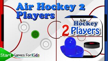 Air Hockey 2 Jogadores Cartaz