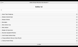 Aneka Resep Masak Kue Basah 5 capture d'écran 3