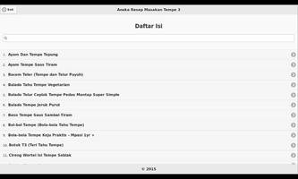 Aneka Resep Masakan Tempe 3 screenshot 3