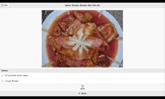 Aneka Resep Masakan Tempe 6 स्क्रीनशॉट 2