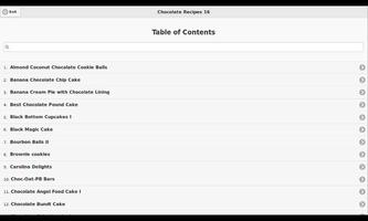 Chocolate Recipes 16 постер