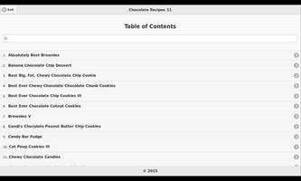 Chocolate Recipes 11 постер