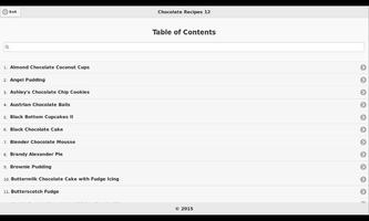 Chocolate Recipes 12 captura de pantalla 3